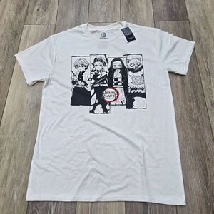 Nwt Demon Slayer graphic t-shirt manga tv show size medium unisex fantasy anime